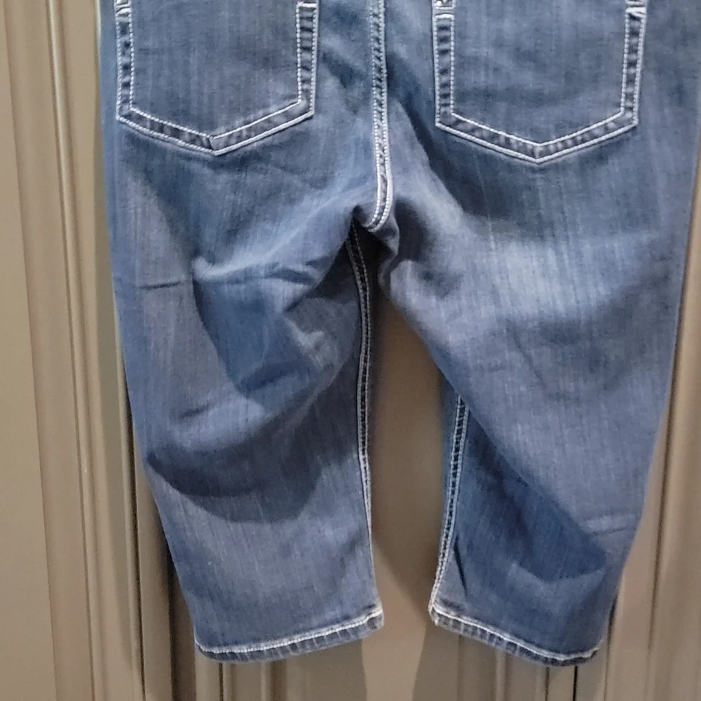 Lee Slender Secret Low Waist 14 Medium Capri - Picture 7 of 9